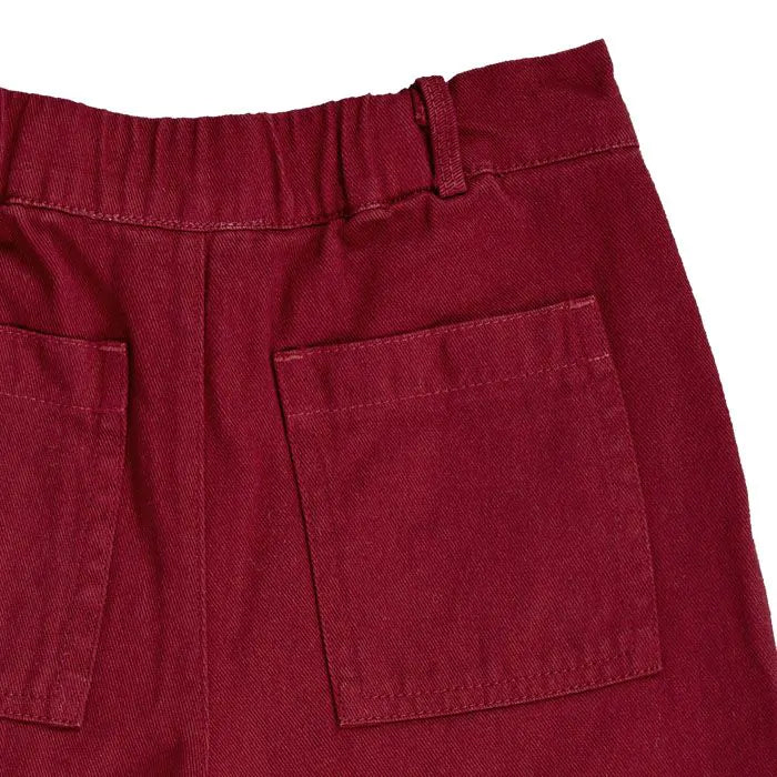 Sense Organics Sana Jeans Culotte tibetan red