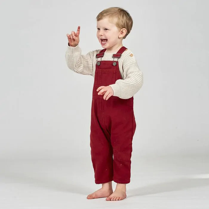 Sense Organics Varuny Strickpullover Knitted Baby Sweater Oatmeal