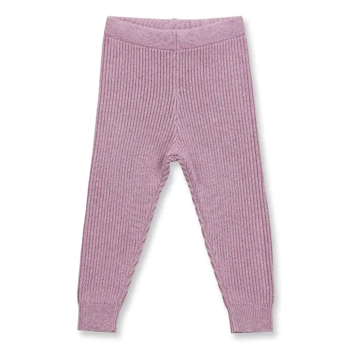 Sense Organics Yuma Strickleggings Knitted Leggings Mauve