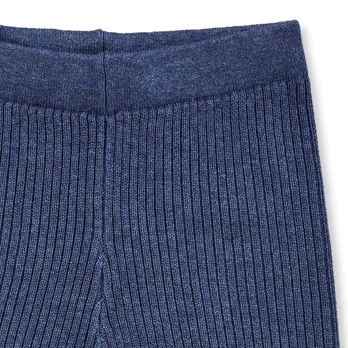 Sense Organics Yuma Strickleggings Knitted Leggings dark blue