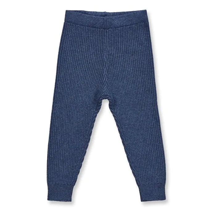 Sense Organics Yuma Strickleggings Knitted Leggings dark blue