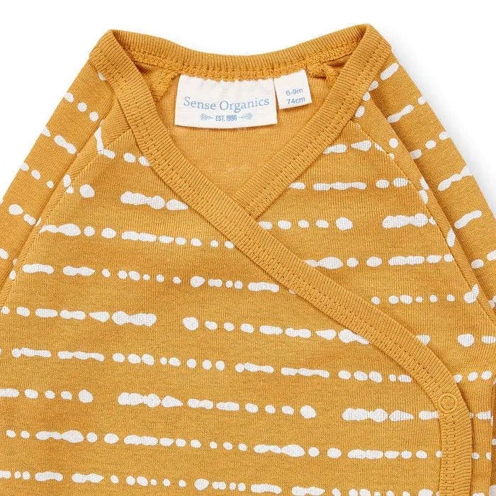 Sense Organics Ygon Baby Wrap Body abstract mustard, Wickelbody