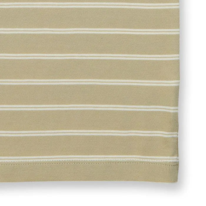 Sense Organics Dora Short Sleeve, T-Shirt, Light Reed Stripes, Flowers