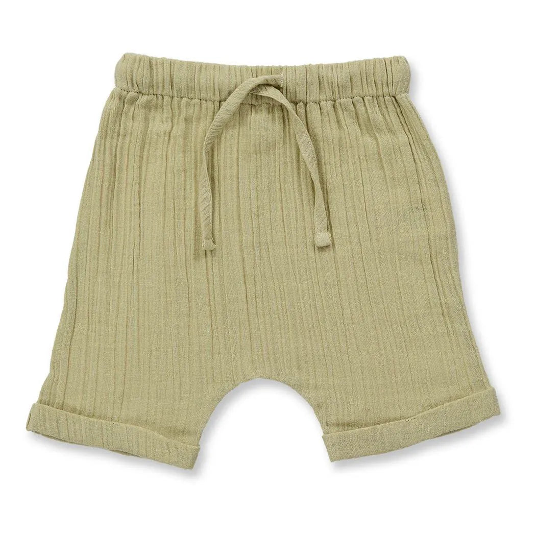 Sense Organics Charlie  Baby Shorts light reed