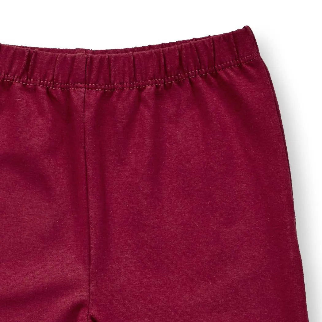 Sense Organics Linda Leggings Wine Red
