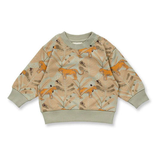 Sense Organics Siam Baby Sweatshirt AOP Leopard