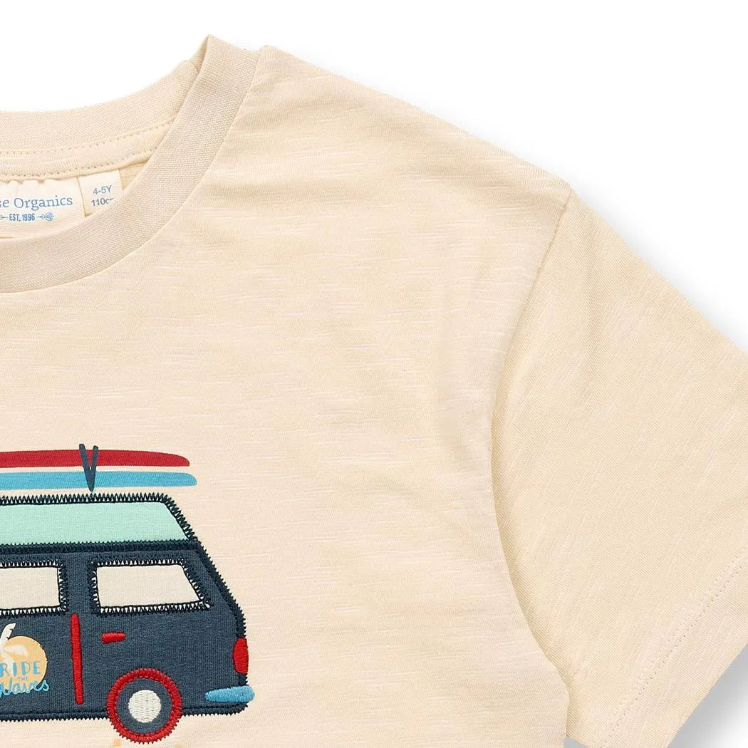 Sense Organics Anton T-Shirt T-Shirt, light beige + Camper