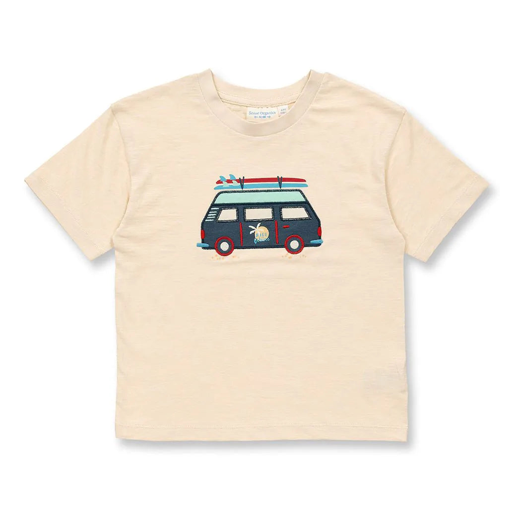Sense Organics Anton T-Shirt T-Shirt, light beige + Camper