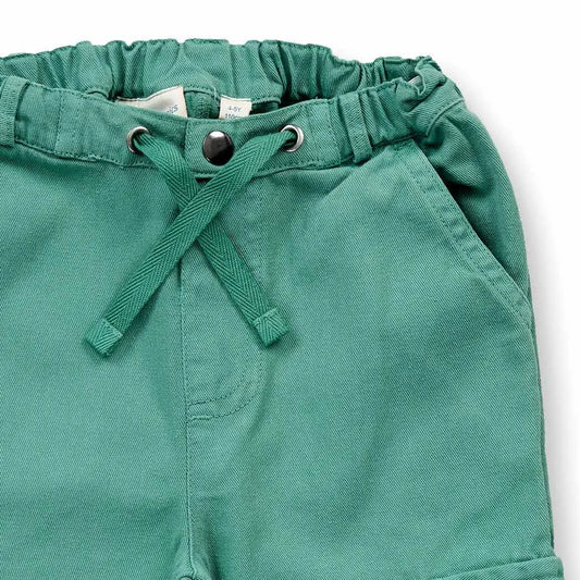 Sense Organics Mailo Pant, Jeans, emerald green