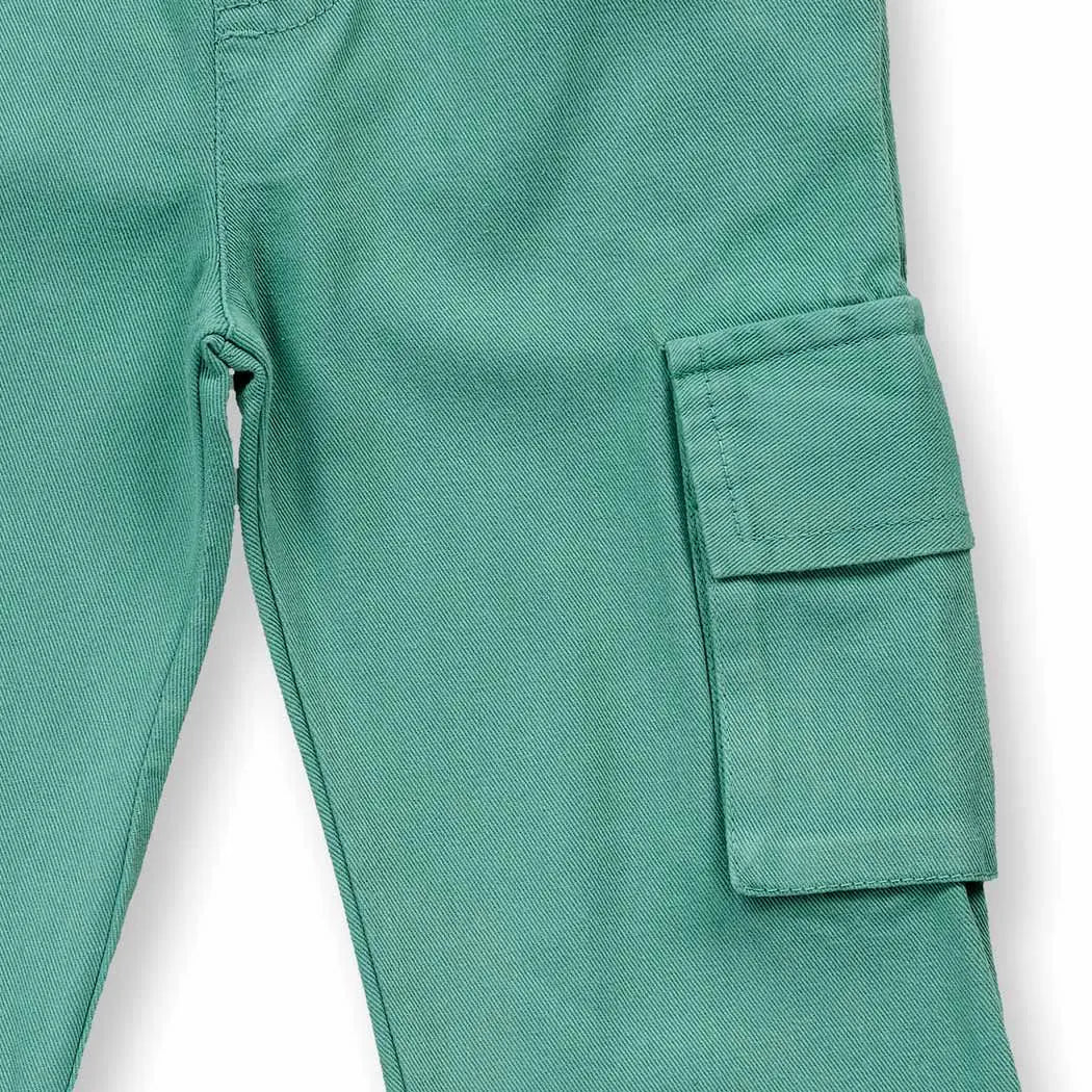 Sense Organics Mailo Pant, Jeans, emerald green