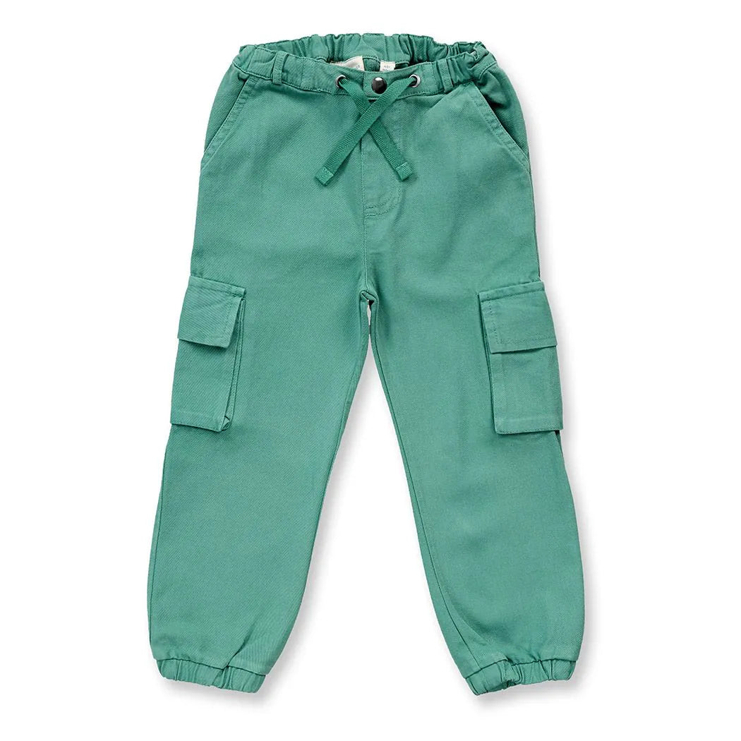 Sense Organics Mailo Pant, Jeans, emerald green