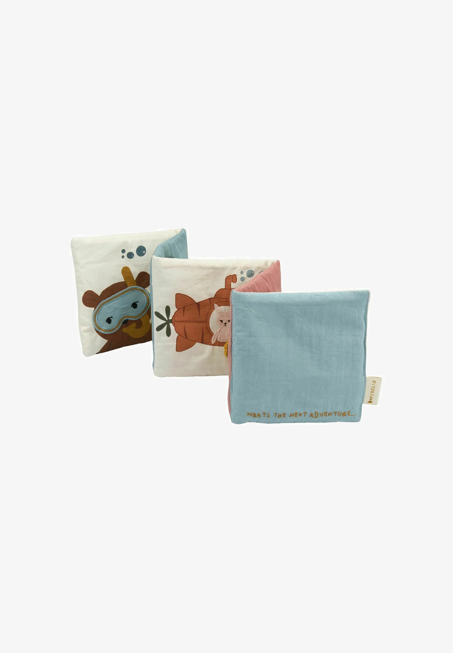 Fabelab Stoffbuch, Sea, Fabric Book