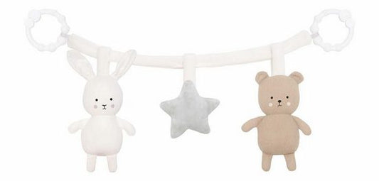 Jabadabado Kinderwagenkette Teddy & Bunny