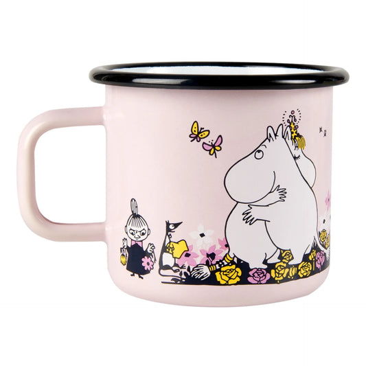 Muurla Becher Emaille Moomin - Liebe 2,5dl