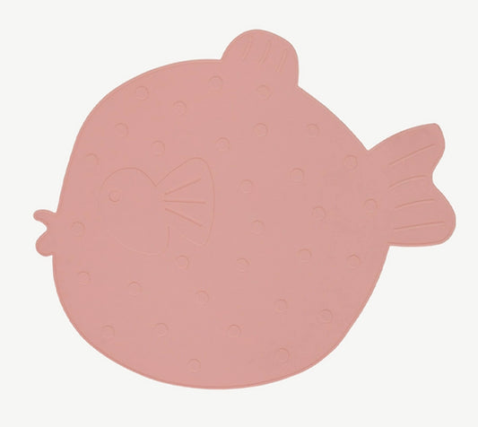 OyOy Platzdeckchen Fisch rosa