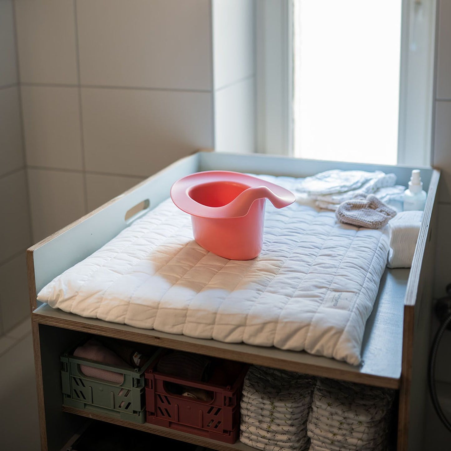 Kindsgut Abhalte- Töpfchen Altrosa