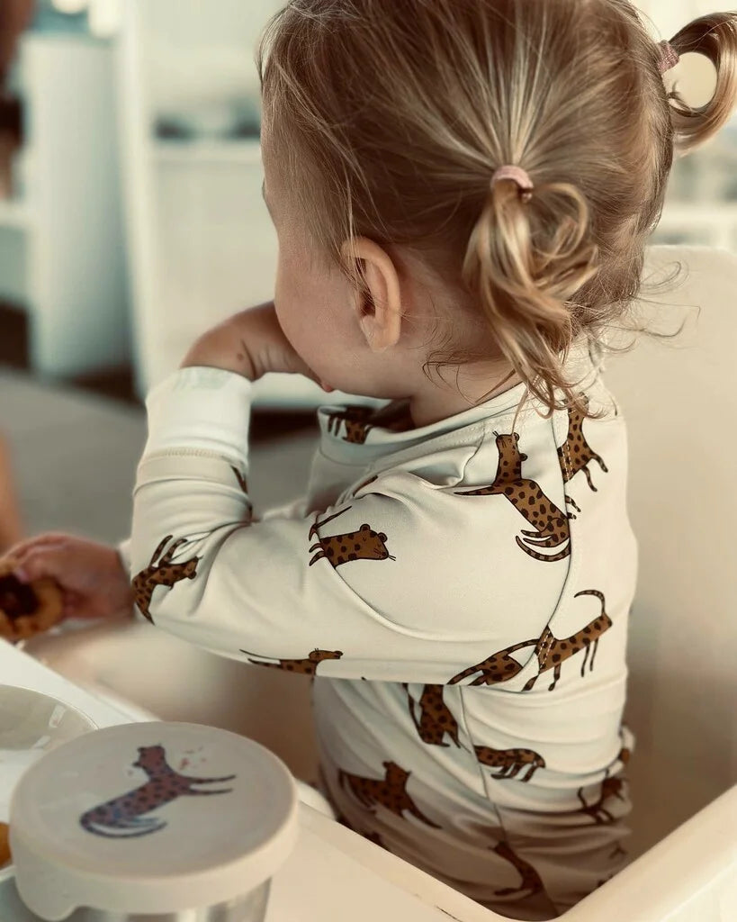 Liewood Maxime Baby Swimsuit Leopard Sandy, Badeanzug