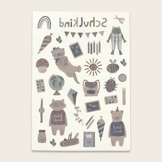 Ava&Yves Tattoos Schulkind, Nature Kids