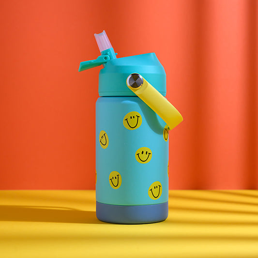 Ava&Yves Trinkflasche Smile, türkis  350ml
