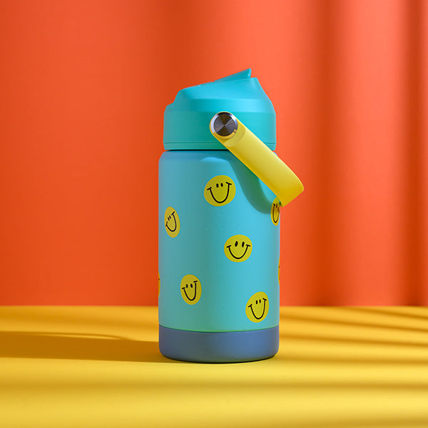 Ava&Yves Trinkflasche Smile, türkis  350ml