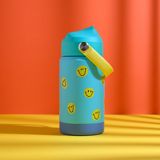 Ava&Yves Trinkflasche Smile, türkis  350ml