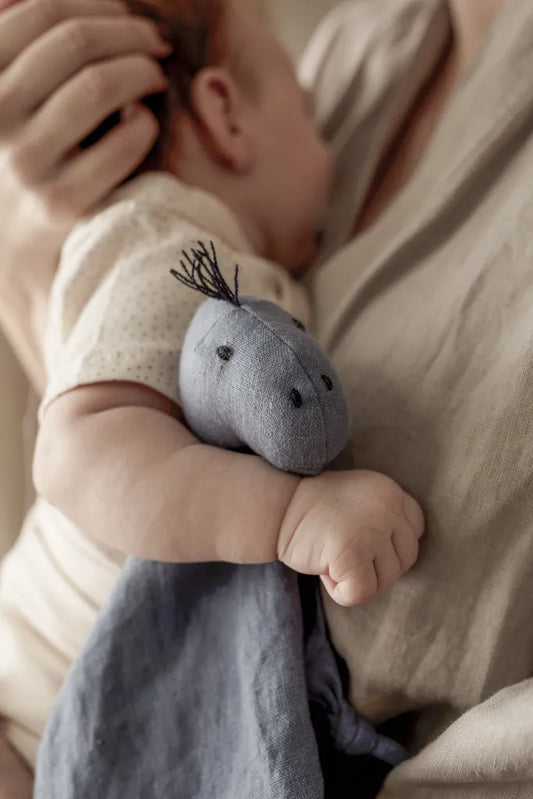 Kid's Concept Schnuffeltuch Dino blau, Hugo