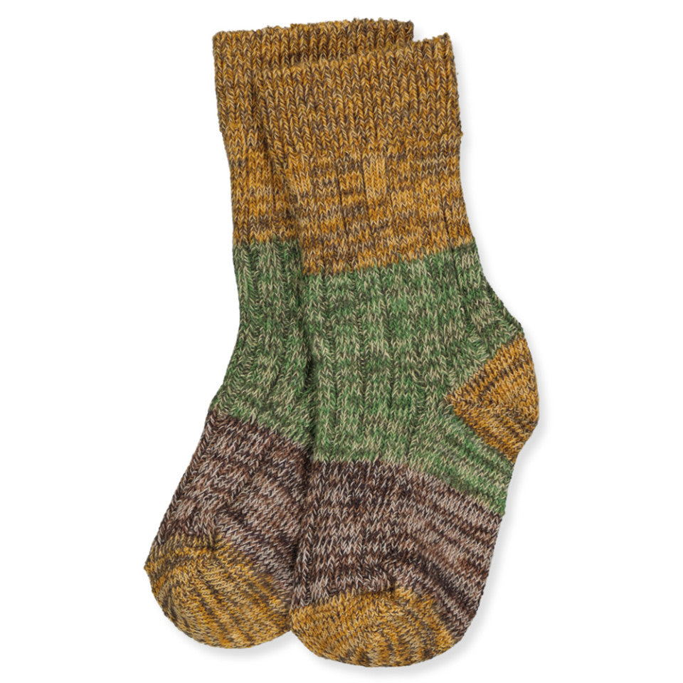 MP Denmark Re-Stock Socks mosstone, 10 59060 0 - 842, curry grün