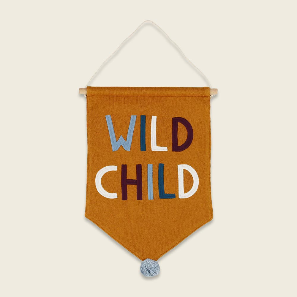 Ava&Yves Wandbehang "Wild Child" 22x32cm