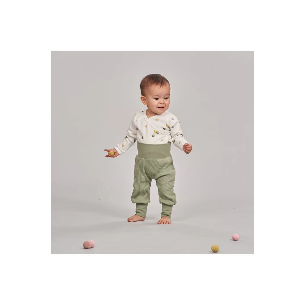 Sense Organics Sjors Baby Hose, sage green