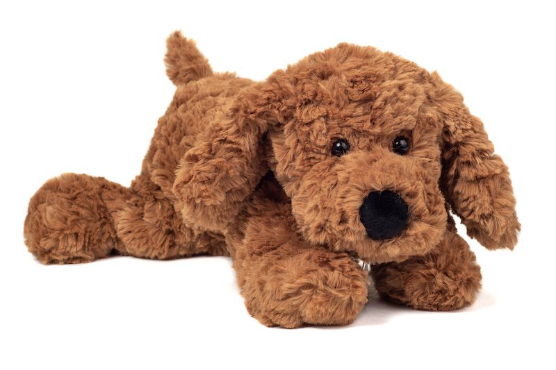 Teddy Hermann Schlenkerhund braun 28cm