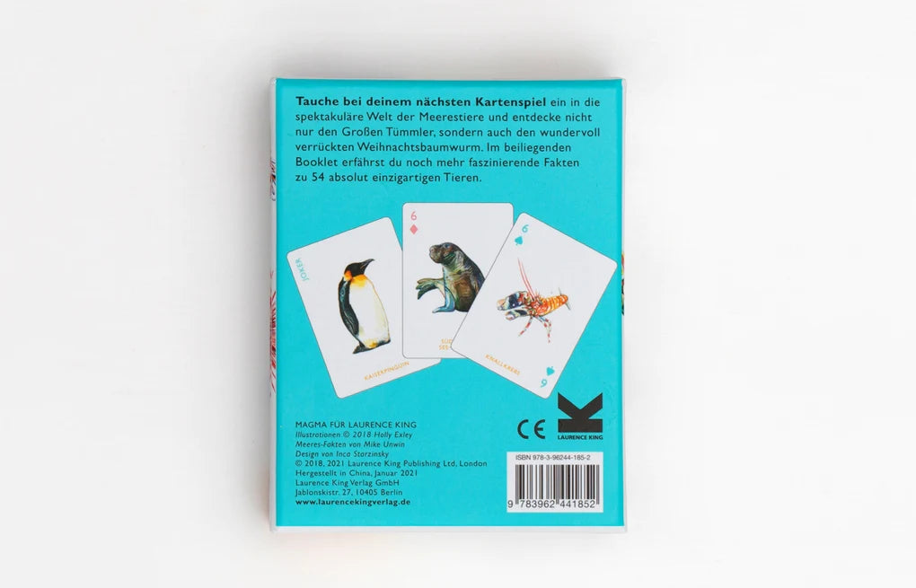 Laurence King Verlag, Meeres-Spielkarten, Exley