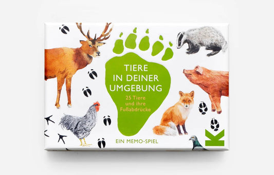 Laurence King Verlag, Tiere in deiner Umgebung, Memo-Spiel