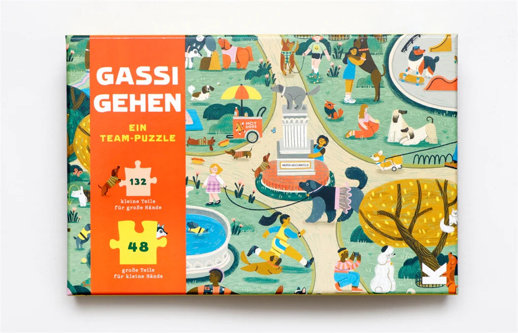 Laurence King Verlag, Gassi gehen, Team-Puzzle