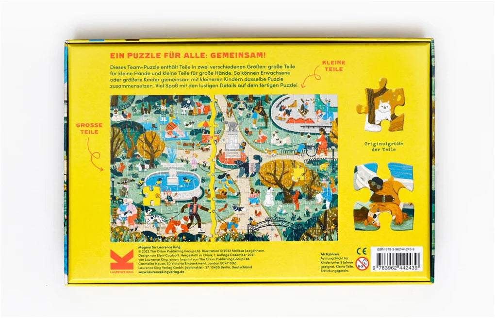 Laurence King Verlag, Gassi gehen, Team-Puzzle