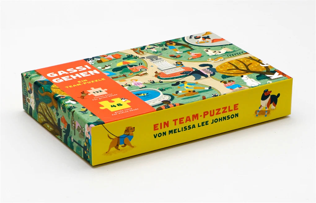 Laurence King Verlag, Gassi gehen, Team-Puzzle