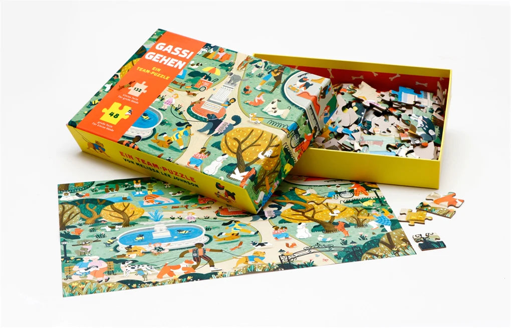 Laurence King Verlag, Gassi gehen, Team-Puzzle