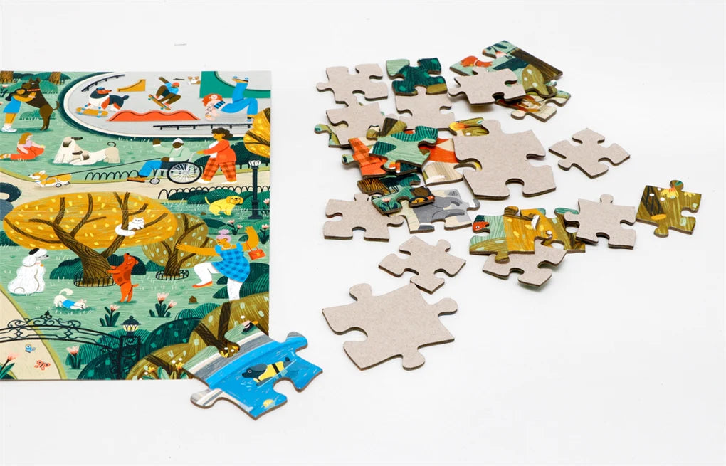 Laurence King Verlag, Gassi gehen, Team-Puzzle