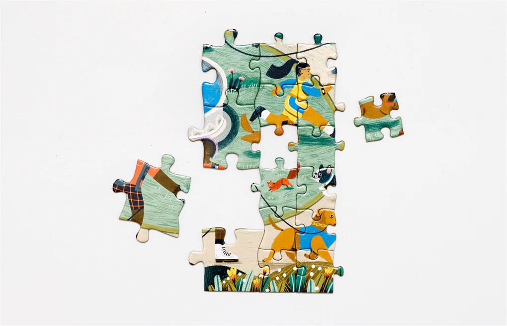 Laurence King Verlag, Gassi gehen, Team-Puzzle