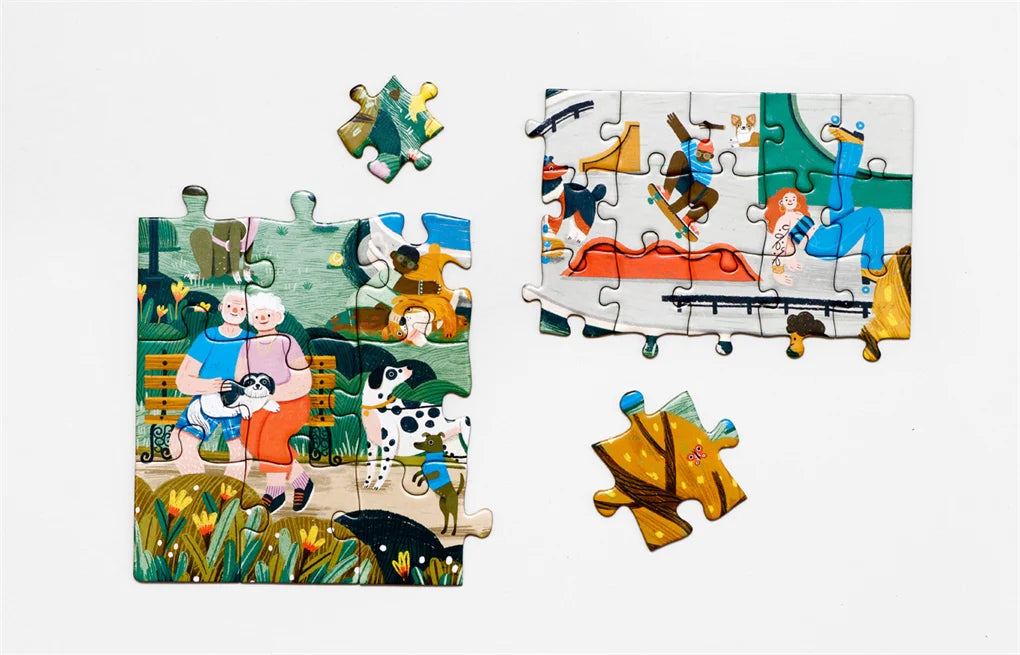 Laurence King Verlag, Gassi gehen, Team-Puzzle