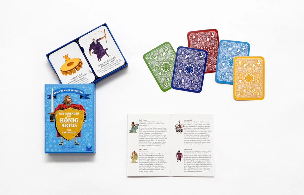 Laurence King Verlag- Kartenspiel, Die Legenden von König Artus