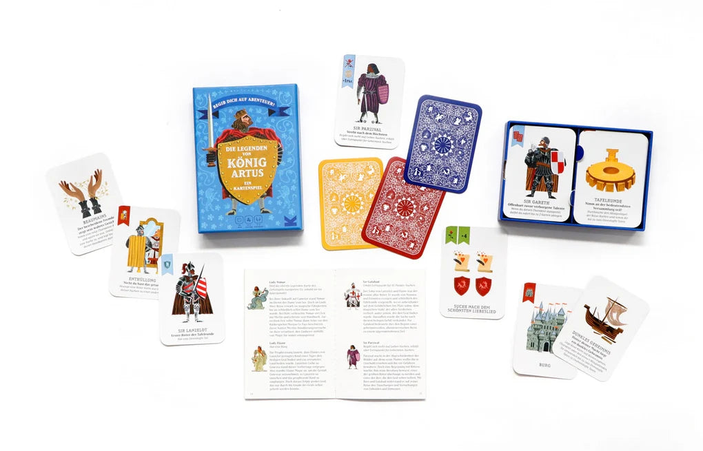 Laurence King Verlag- Kartenspiel, Die Legenden von König Artus