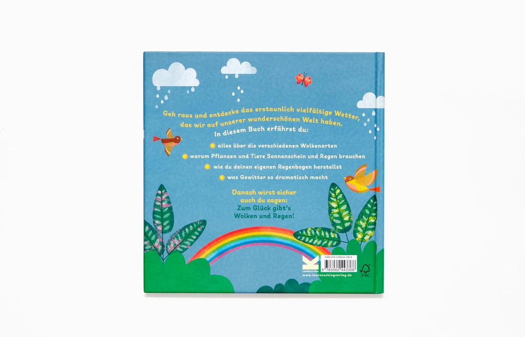 Zum Glück gibt's Wolken und Regen, Kinderbuch, Laurence King Verlag