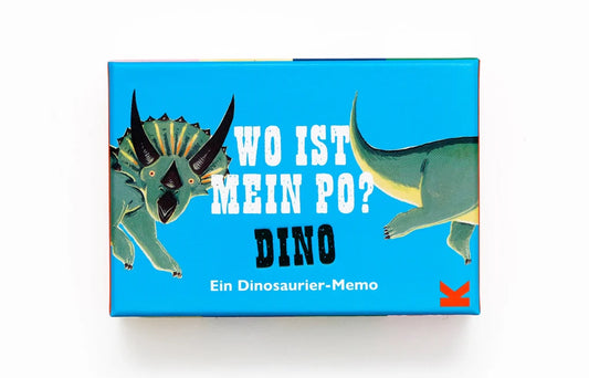 Laurence King Verlag, Dino-Memo - Wo ist mein Po? - Dino