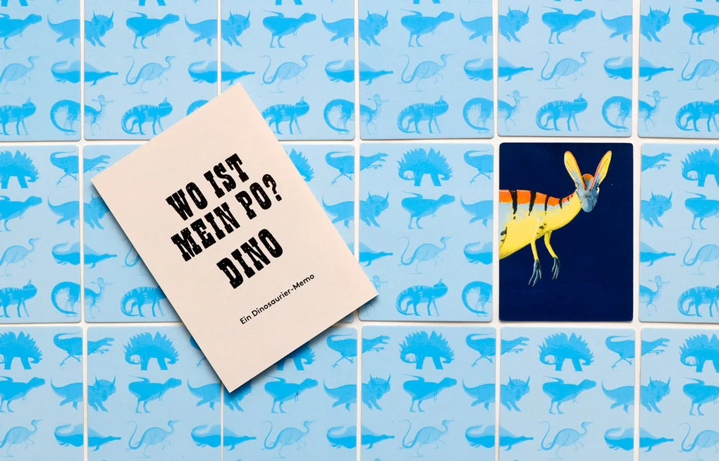 Laurence King Verlag, Dino-Memo - Wo ist mein Po? - Dino