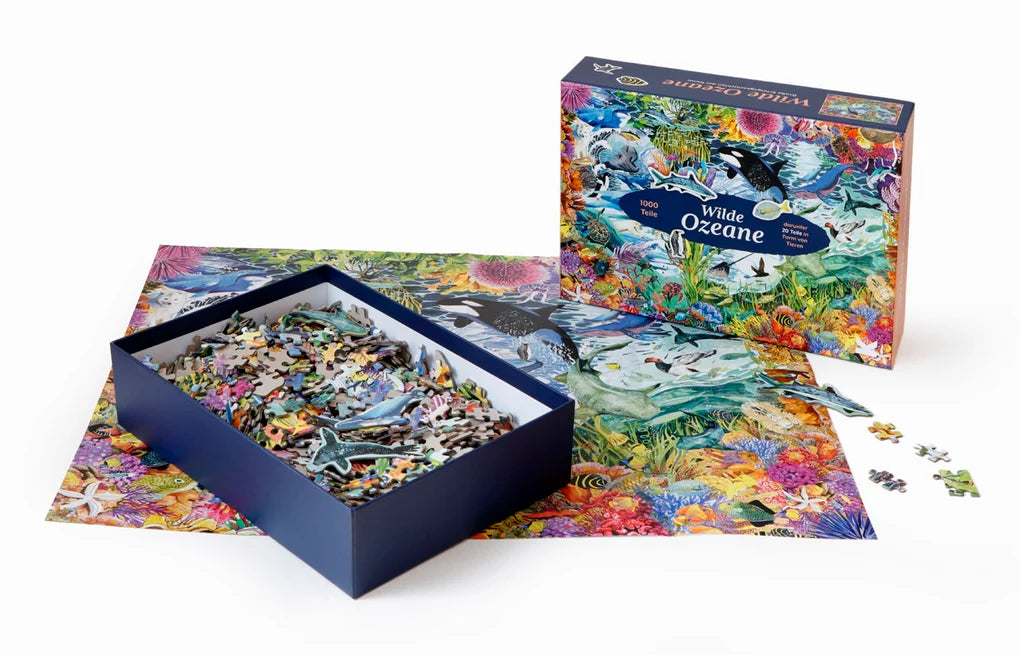 Laurence King Verlag, Wilde Ozeane, 100 Teile Puzzle