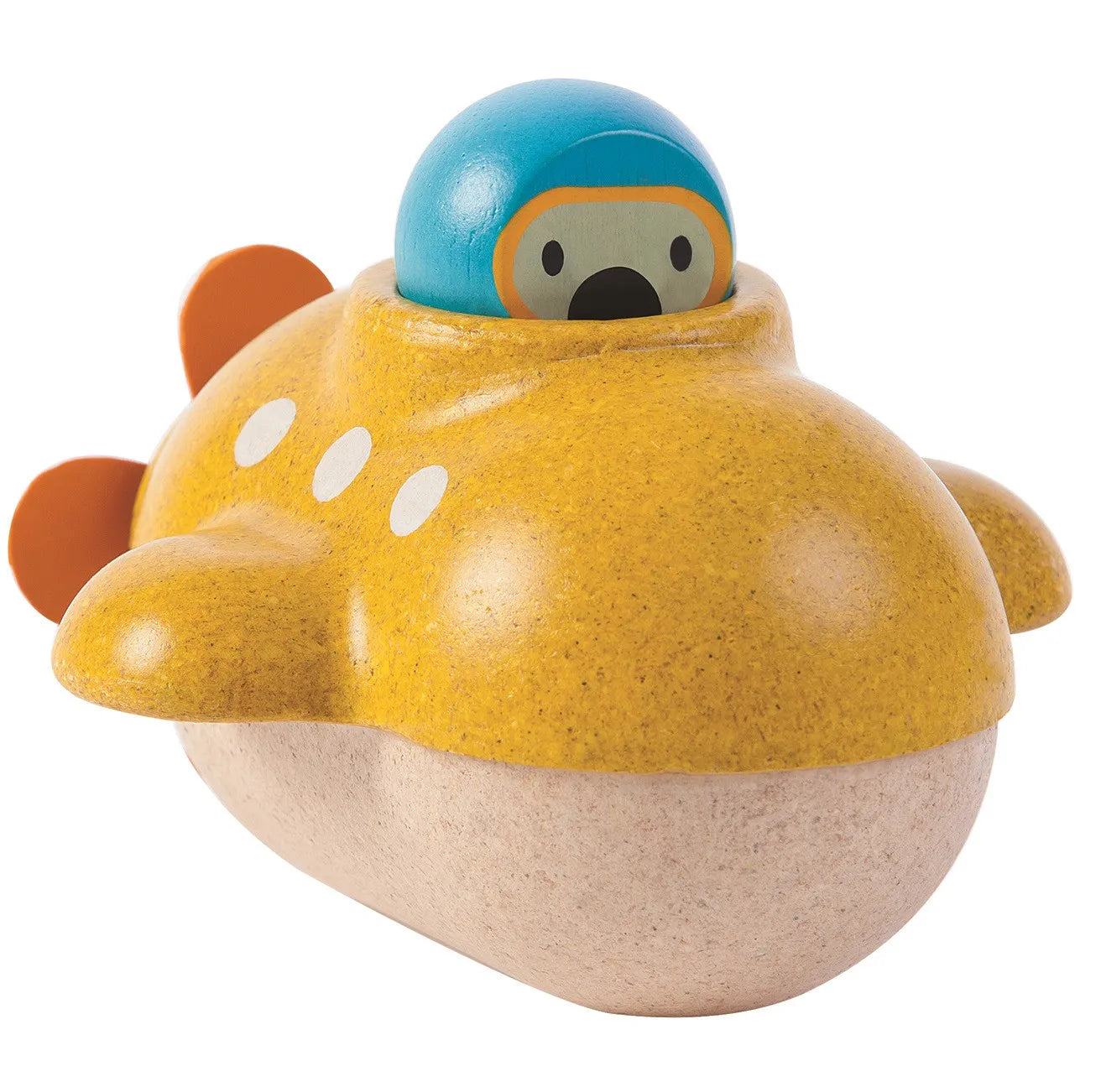 Plan Toys U-Boot, gelb
