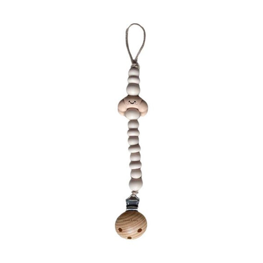 Chewies & More Schnullerkette Croissant beige