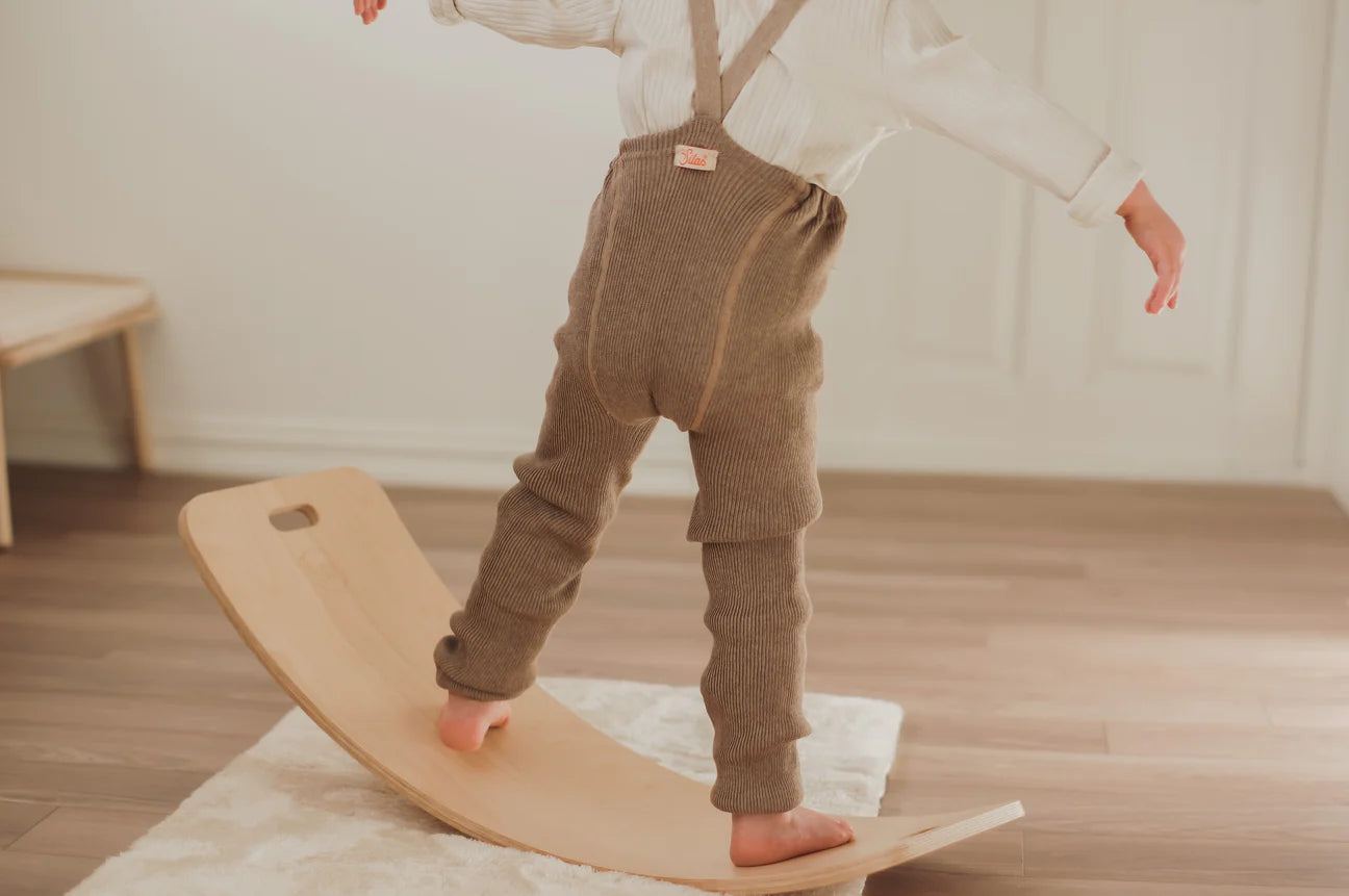 Silly Silas Roomy Leggings aus Baumwolle (GOTS) Peanut Blend