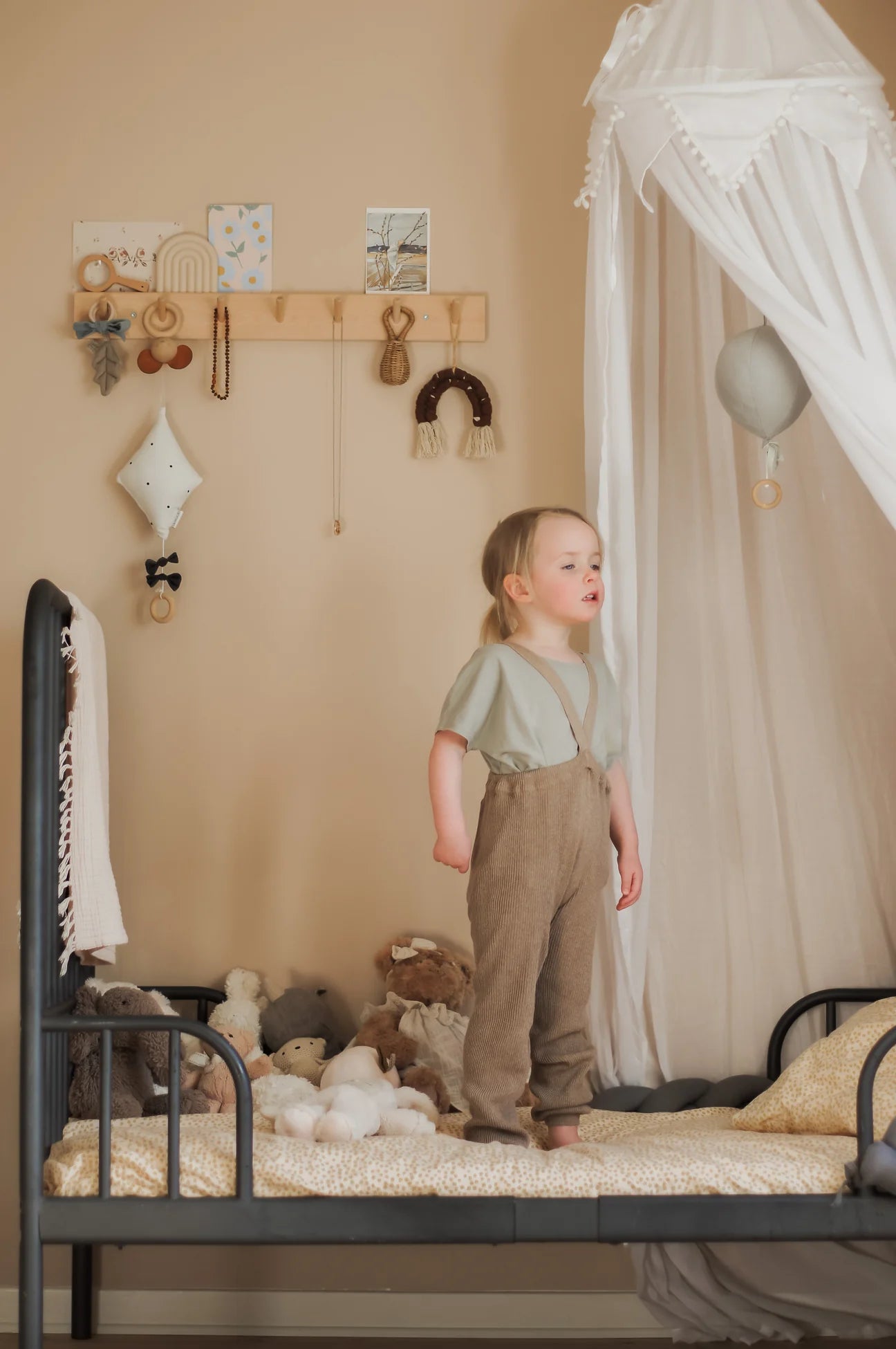 Silly Silas Roomy Leggings aus Baumwolle (GOTS) Peanut Blend