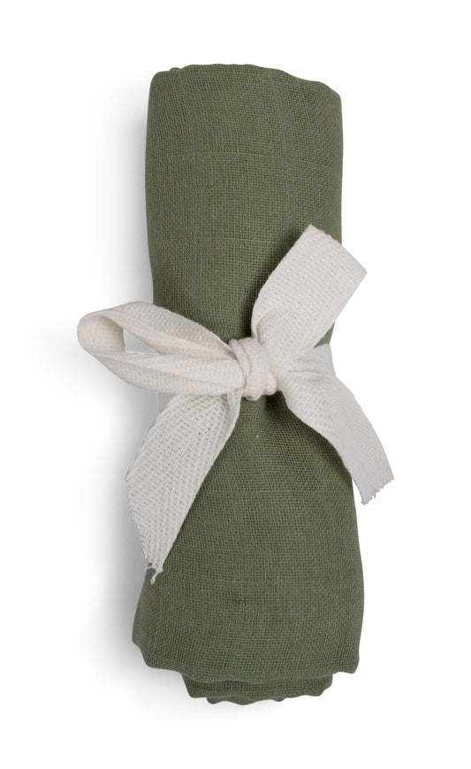 Filibabba Musselintuch Oil Green